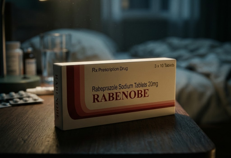 Viên uống điều trị dạ dày, thực quản Rabenobe (Hộp 14 viên)