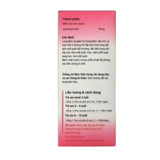 Siro ho tiêu chất nhầy Izac Syrup (Chai 30ml )