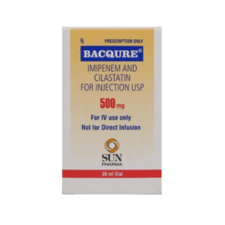 Thuốc Bacqure 500mg (Hộp 1 lọ bột pha tiêm)