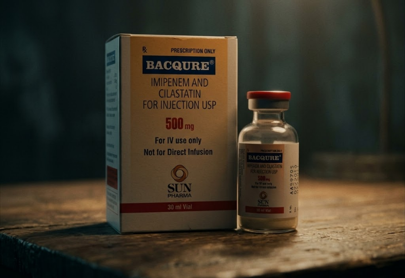 Thuốc Bacqure 500mg (Hộp 1 lọ bột pha tiêm)