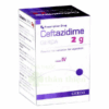 Thuốc bột pha tiêm kháng khuẩn Ceftazidim 2g (Hộp 1 lọ/10 lọ)