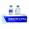 Thuốc bột pha tiêm kháng khuẩn Zobacta 3,375g (Hộp 1 lọ/10 lọ)