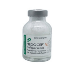 Thuốc bột pha tiêm trị nhiễm khuẩn Medocef 1g Medochemie (Hộp 1 lọ)