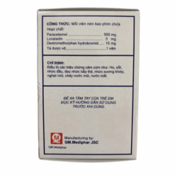 Thuốc giảm đau hạ sốt trị cảm cúm Rumenadol Quang Minh (Hộp 100 viên)