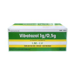 Thuốc bột pha tiêm Vibatazol 1g/0,5g VCP (Hộp 1 lọ)