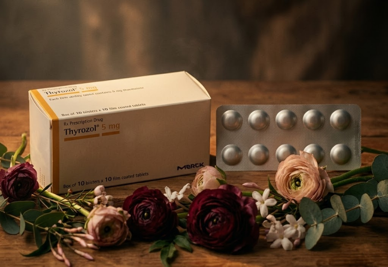 Thuốc điều trị cường giáp Thiamazol 5mg Ba Đình (Hộp 100 viên)
