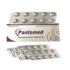 Thuốc điều trị dạ dày tá tràng Pantomed Tablets 40mg Medley (Hộp 100 viên)