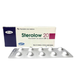 Thuốc điều trị mỡ máu Sterolow 20 SaVi (Hộp 30 viên)