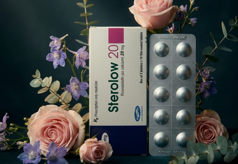 Thuốc điều trị mỡ máu Sterolow 20 SaVi (Hộp 30 viên)