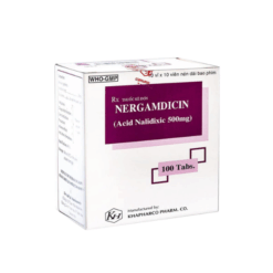 Thuốc điều trị nhiễm khuẩn đường tiết niệu Nergamdicin 500mg (Hộp 100 viên)