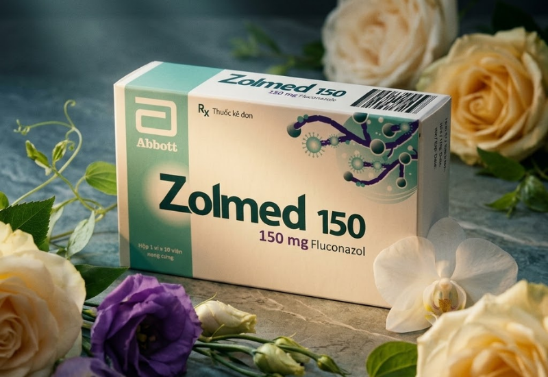 Thuốc điều trị nhiễm nấm Zolmed 150 (Hộp 100 viên)