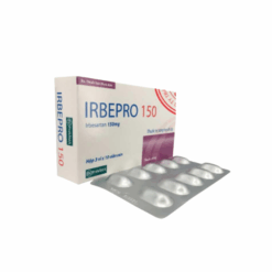 Thuốc điều trị tăng huyết áp Irbepro 150 BV Pharma (Hộp 30 viên)