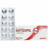 Thuốc điều trị tăng huyết áp Mitidipil 4mg PHAPHARCO (Hộp 30 viên)