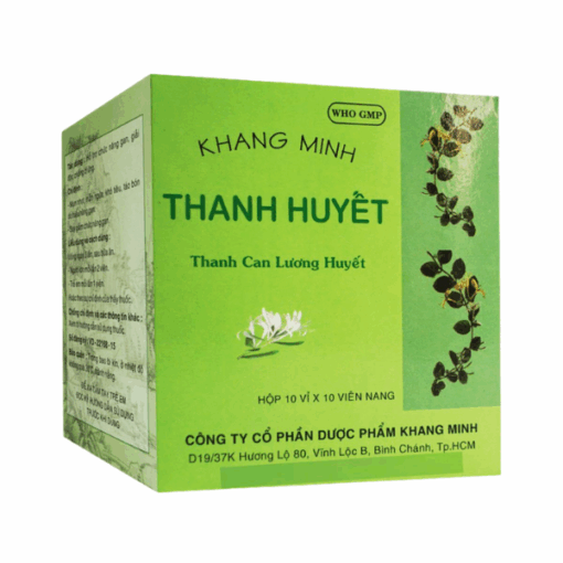 Viên uống giải độc gan Khang Minh thanh huyết (Lọ 60 viên)