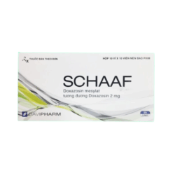 Thuốc điều trị tăng huyết áp và bướu lành tiền liệt tuyến Schaaf (Hộp 100 viên)