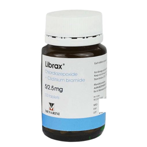 Thuốc đường tiêu hóa Librax (Hộp 1 lọ 100 viên)