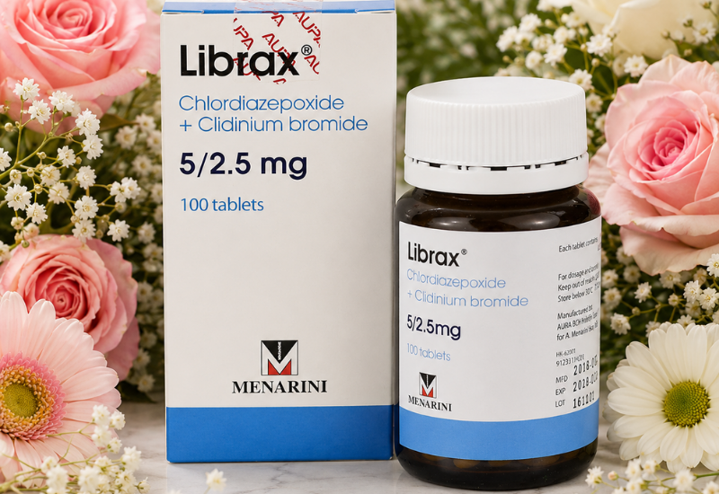 Thuốc đường tiêu hóa Librax (Hộp 1 lọ 100 viên)