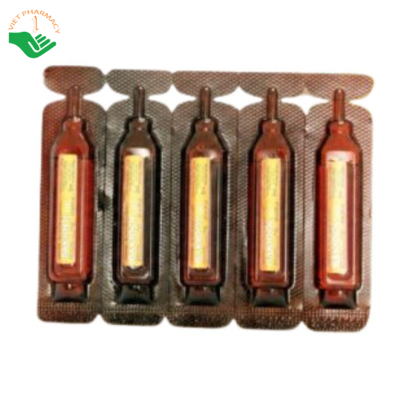 Thuốc giảm đau hạ sốt Bakidol Extra 250/2 Phương Đông (Hộp 30 ống x 5 ml)
