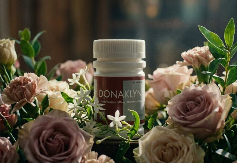 Thuốc giảm đau hạ sốt Donaklyn Đông Nam (Hộp 100 viên)