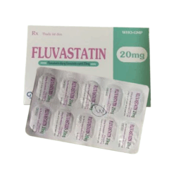 Thuốc hạ mỡ máu Fluvastatin 20 mg Minh Dân