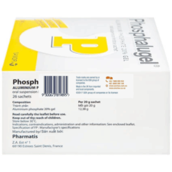 Thuốc kháng acid dạ dày Phosphalugel Pharmatis (Hộp 26 gói x 20g)