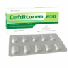 Thuốc kháng sinh Cefditoren 200mg Imexpharm (Hộp 2 vỉ x 10 viên)