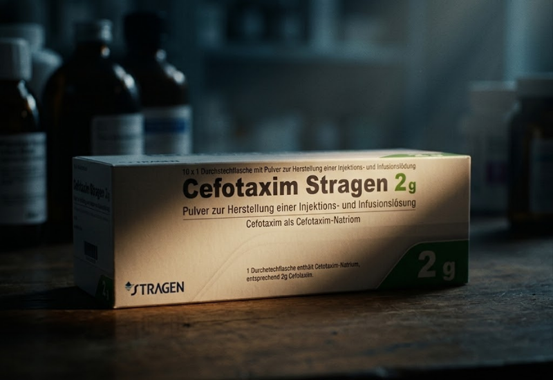 Kháng sinh Cefotaxim Stragen 2g Mitim s.r.l (Lọ bột pha tiêm)