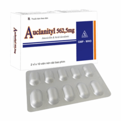 Thuốc kháng sinh điều trị nhiễm khuẩn Auclanityl 562,5mg (Hộp 20 viên)