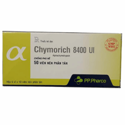 Thuốc kháng viêm Chymorich 8400 UI Phong Phú (Hộp 30 viên)