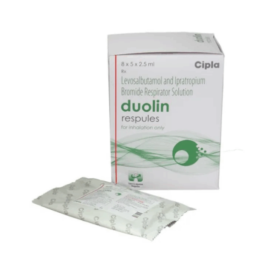 Thuốc khí dung điều trị co thắt phế quản Duolin Respules (Hộp 20 ống)