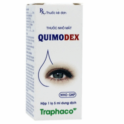 Thuốc nhỏ mắt điều trị nhiễm khuẩn và kháng viêm Quimodex Traphaco (Lọ 5ml)