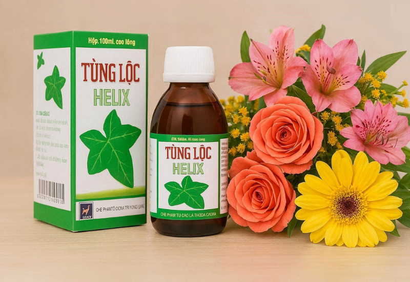 Thuốc nước ho Tùng lộc Helix Tùng Lộc (Hộp 1 lọ 100ml)