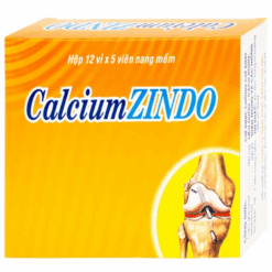 Thuốc sủi bổ sung canxi Calcium zindo (Ống 20 viên)