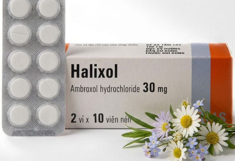 Thuốc tiêu nhầy long đờm Halixol Egis (Hộp 20 viên)