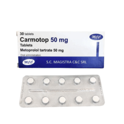 Thuốc tim mạch Carmotop 50mg Magistra (Hộp 30 viên)