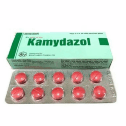 Viên uống trị nhiễm trùng răng miệng Kamydazol Khapharco (Hộp 2 vỉ x 10 viên nén)