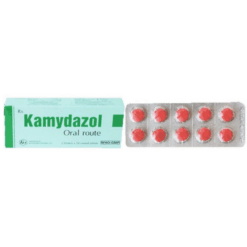 Viên uống trị nhiễm trùng răng miệng Kamydazol Khapharco (Hộp 2 vỉ x 10 viên nén)