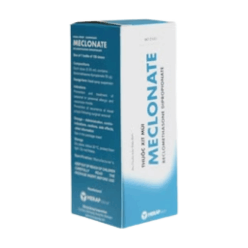 Thuốc xịt mũi Meclonate Merap Group (Chai 150 liều)