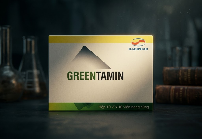 Viên uống bồi bổ sức khỏe Greentamin (Hộp 60 viên)