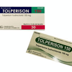 Viên uống giãn cơ Tolperison 150 Khapharco (Hộp 3 vỉ x 10 viên)