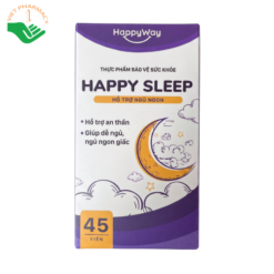 Viên uống hỗ trợ an thần và giúp ngủ ngon Happy Sleep Happyway