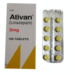 Viên uống hướng tâm thần Ativan 2mg (Hộp 10 vỉ x 10 viên)