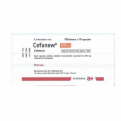 Viên uống kháng sinh Cefanew 500mg DOHA (Hộp 1000 viên)
