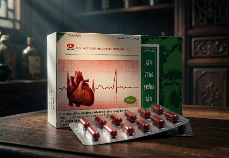 Viên uống Sâm tùng dưỡng tâm (Hộp 24 viên)