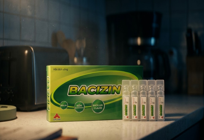Viên uống tăng cường miễn dịch Bacizim Plus OPV (Hộp 3 vỉ x 10 viên nang)