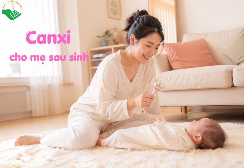 Canxi cho mẹ sau sinh: Lợi ích, cách bổ sung và những lưu ý quan trọng