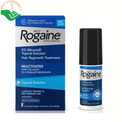 Gel mọc tóc dành cho nam Minoxidil 5% Rogaine giảm rụng tóc, kích thích mọc tóc (Chai 60ml)