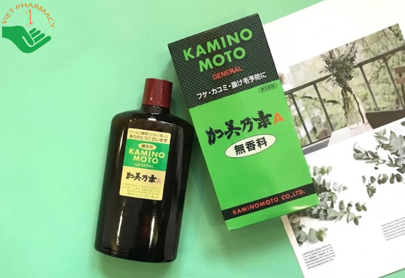 Thuốc mọc tóc Hair Growth Kaminomoto General giúp giảm rụng tóc, kích thích mọc tóc và nuôi dưỡng tóc (Chai 200ml)