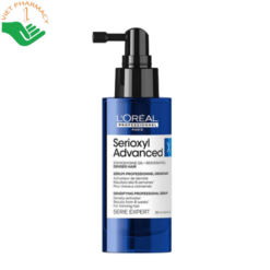 Tinh chất mọc tóc Serioxyl Advanced L'Oréal Professionnel hỗ trợ kích thích mọc tóc, tăng mật độ tóc và giảm tóc thưa mỏng (Chai 90ml)