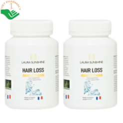 Viên uống Hair Loss Laura Sunshine hỗ trợ giảm rụng tóc, kích thích mọc tóc và giúp tóc dày, chắc khỏe từ thành phần tự nhiên (Hộp 60 viên)